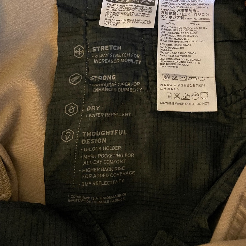 Men’s Levi’s commuter pro jeans 33 x 30 - Picture 3 of 7